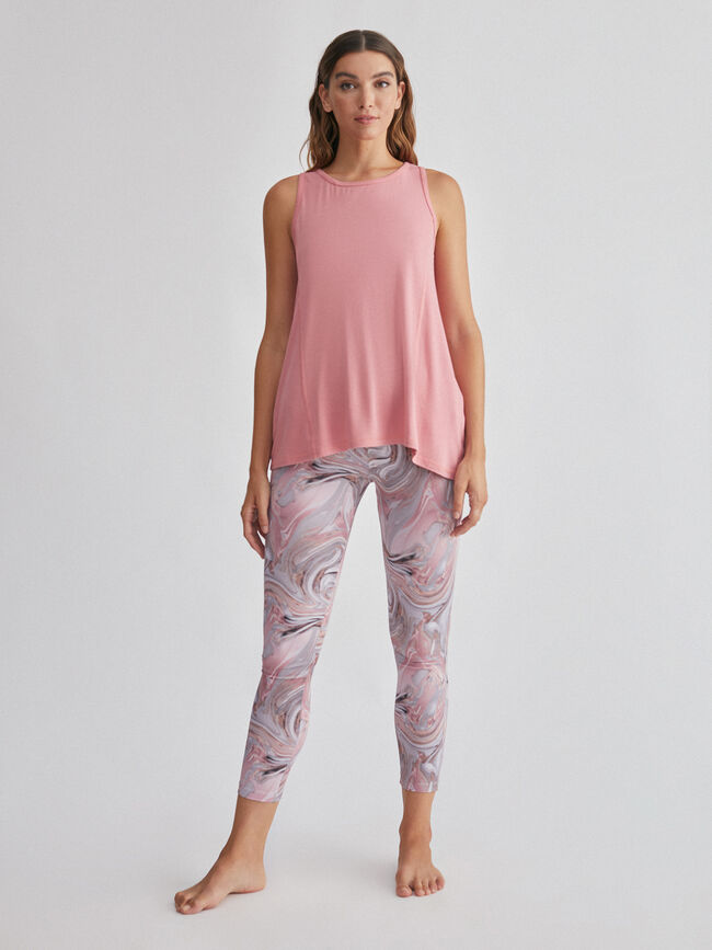 top deportivo rosa palido