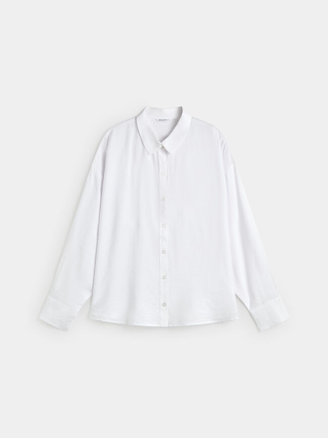CAMISA B&Aacute;SICA Blanco Optico