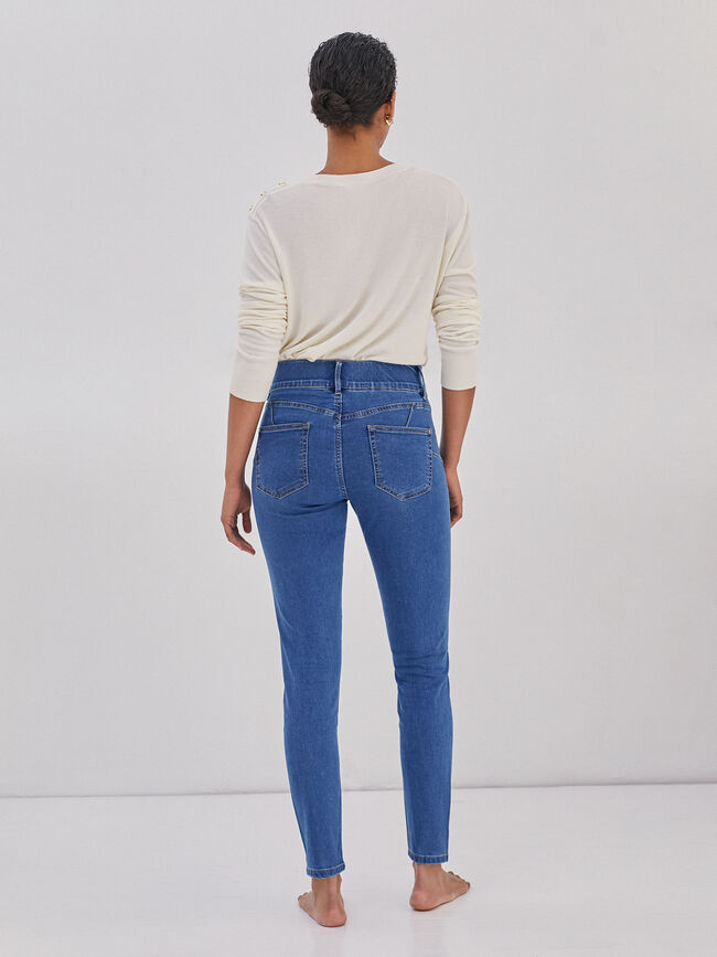 Denim Jegging Mid blue