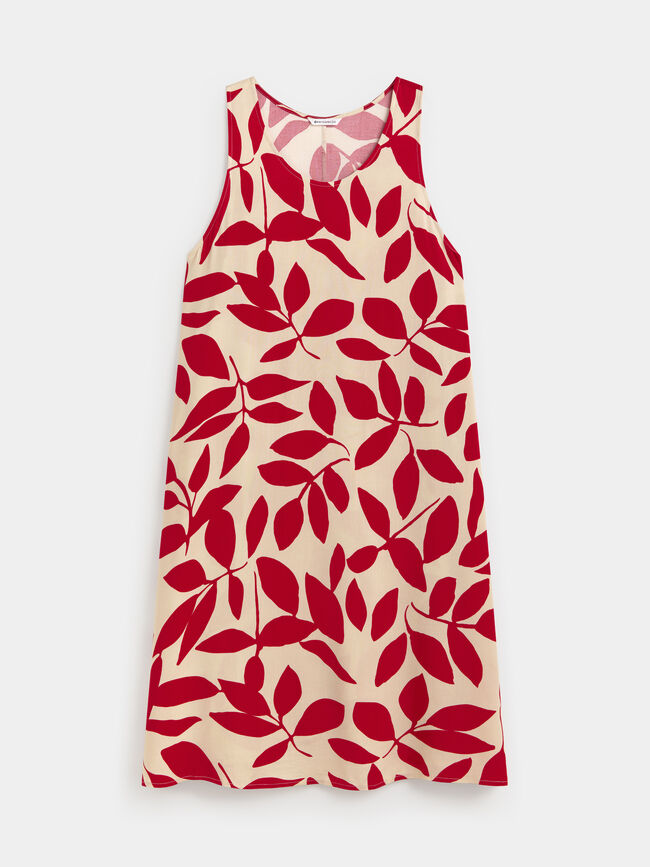 VESTIDO BASICO CORTO Rojo