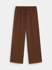 PANTALON TEXTURA Marron