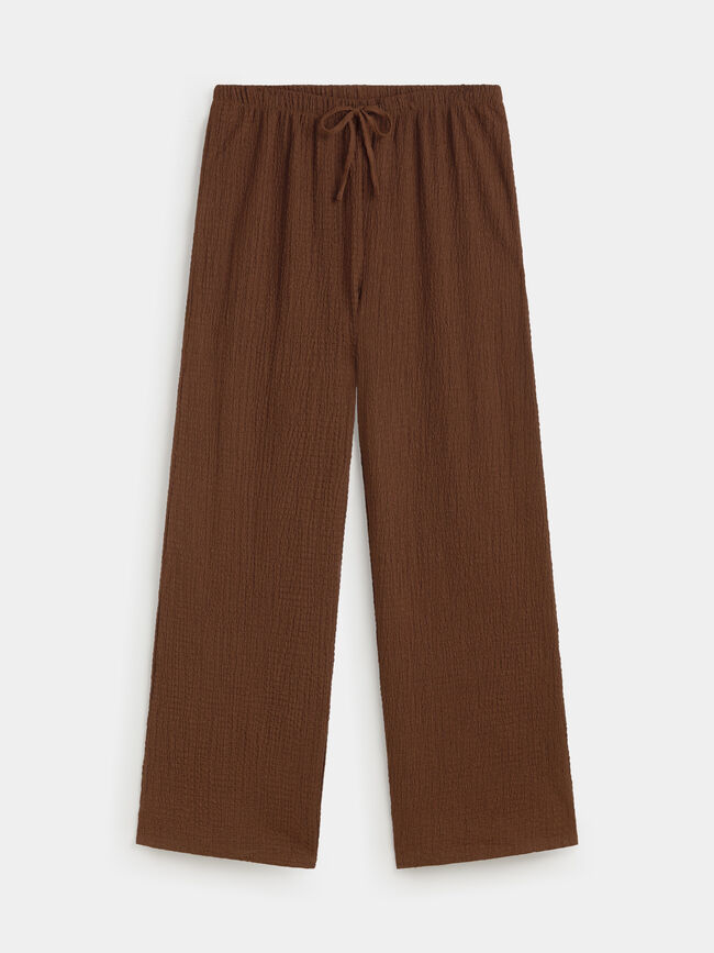 PANTALON TEXTURA Marron