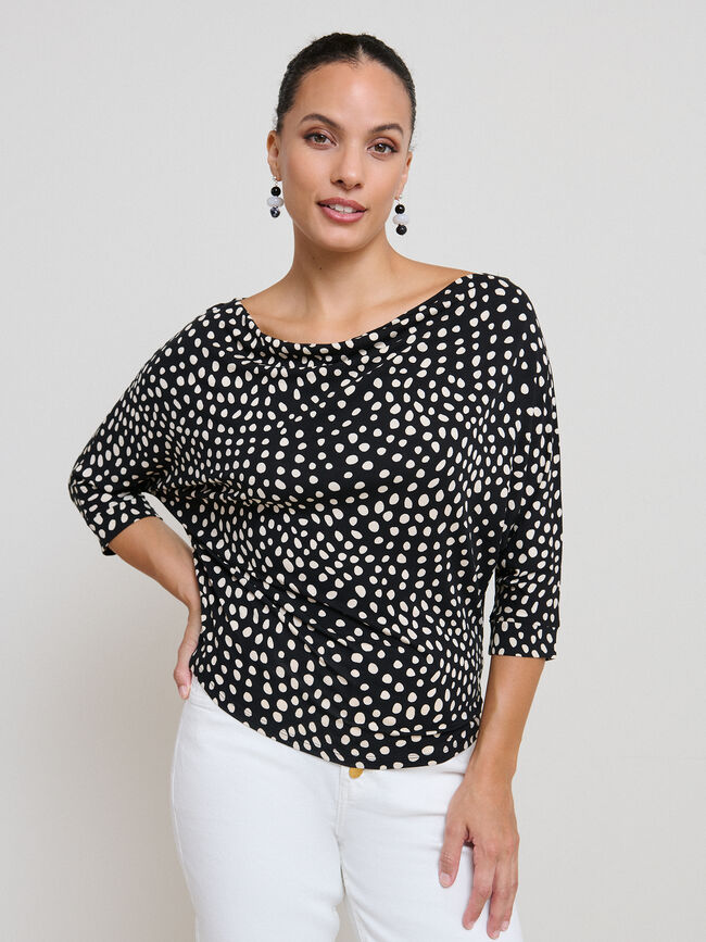CAMISETA DRAPEADA Estampado 2