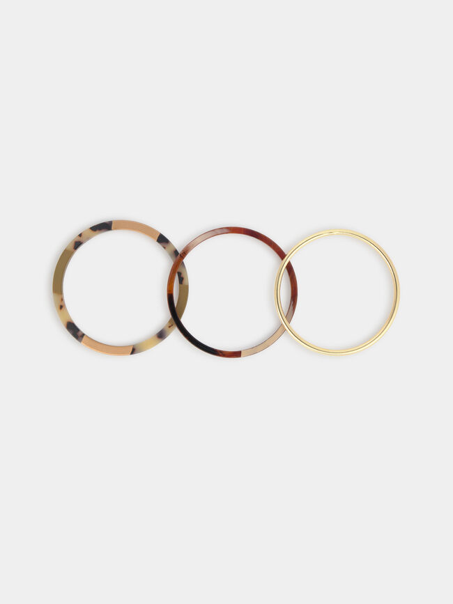 PACK PULSERAS CAREY Oro