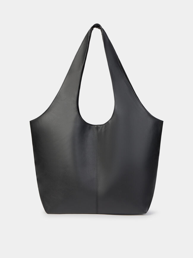 BOLSO FLUIDO POLIPIEL Negro