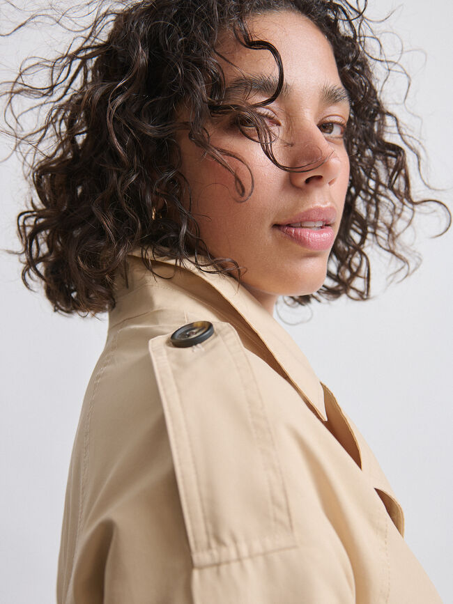 TRENCH CLÁSICO Camel
