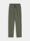 PANTAL&Oacute;N JOGGER Verde oscuro