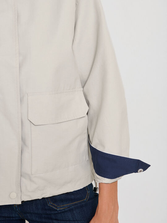 PARKA CAPUCHA Crudo image number null