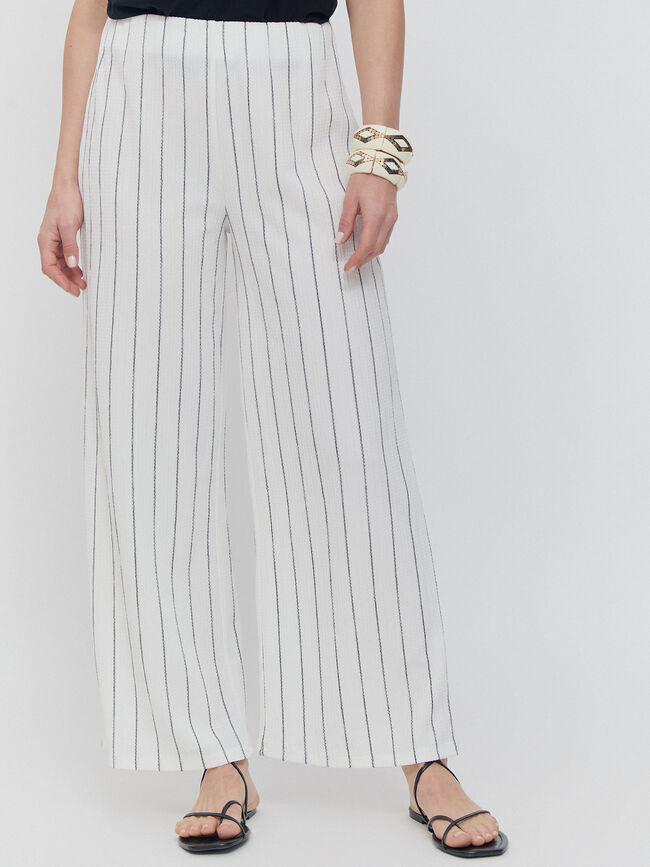 PANTALON RAYAS Crudo