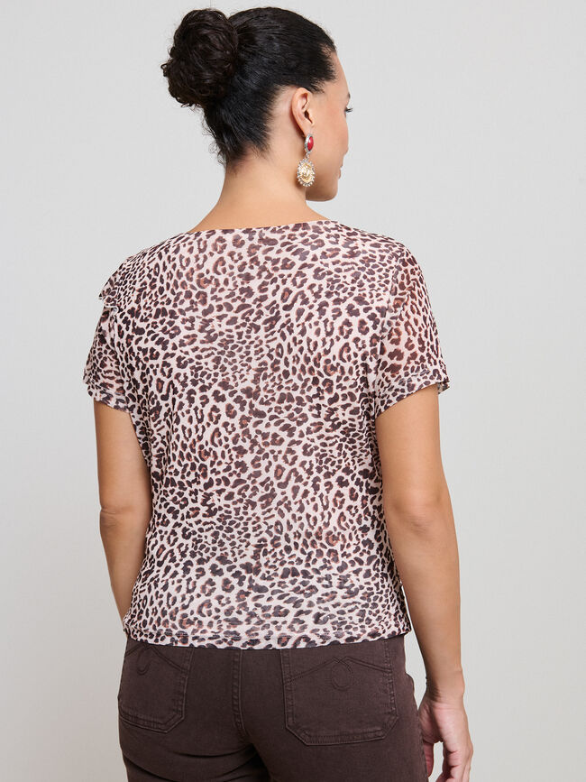 CAMISETA TUL VOLANTES Estampado 1