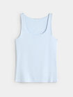 CAMISETA TIRANTE ANCHO Azul Bebe