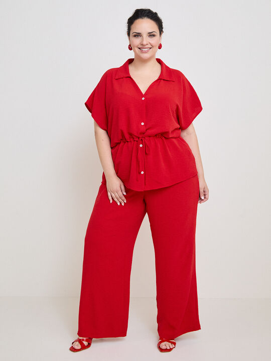 BLUSA SAFARI Rojo image number null