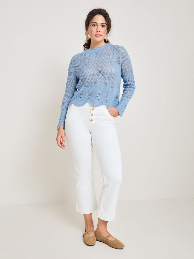 JERSEY CALADO Azul Bebe