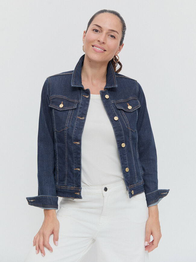 CAZADORA VAQUERA BÁSICA Rinse Wash