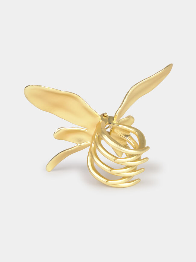 PINZA DORADA MARIPOSA Oro