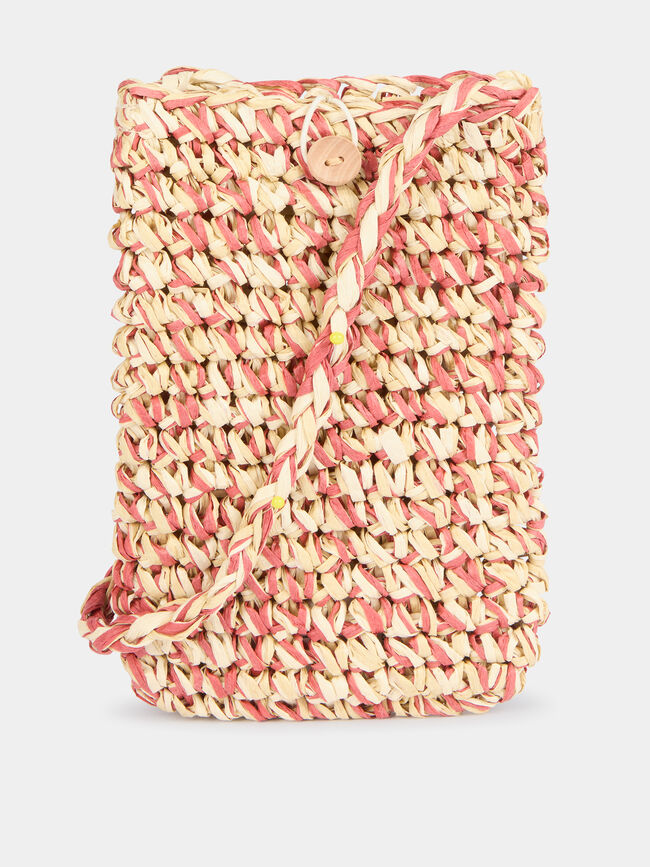 FUNDA MOVIL RAFIA Multicolor