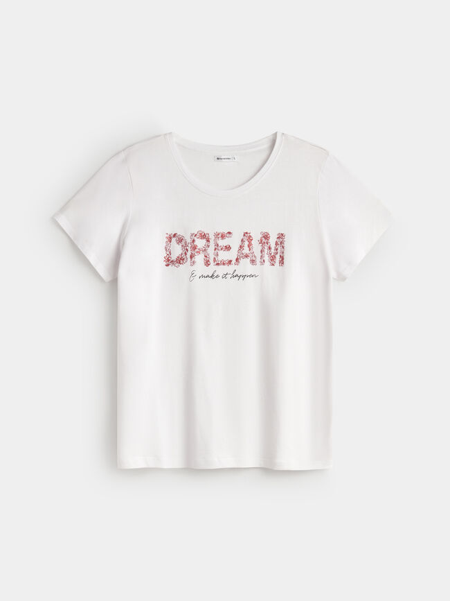 CAMISETA POSICIONAL DREAMS Blanco Optico