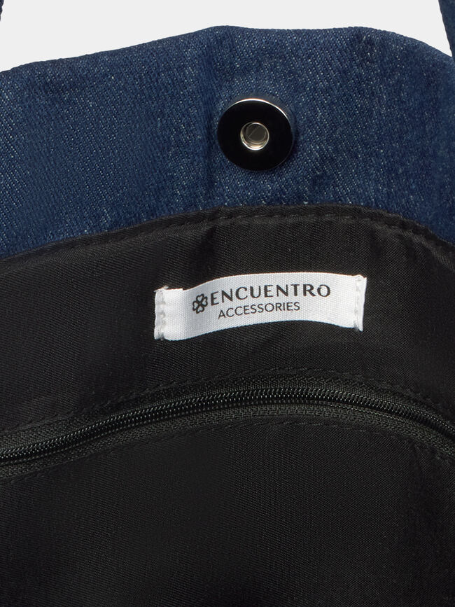 BOLSO GRANDE DENIM Indigo