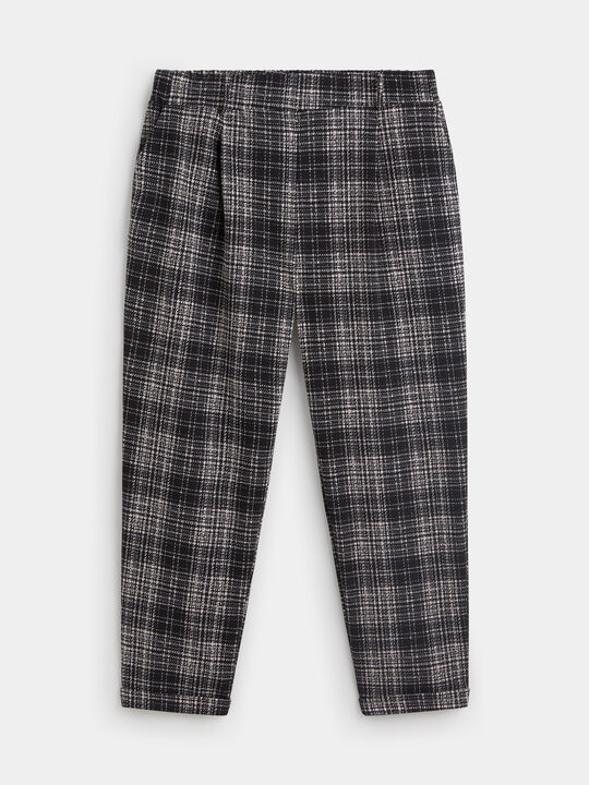 PANTAL&Oacute;N LIVERPOOL CUADROS Negro image number null