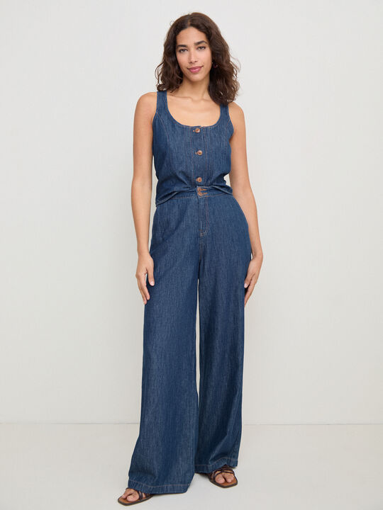 TOP ESCOTE CUADRADO Rinse Wash image number null