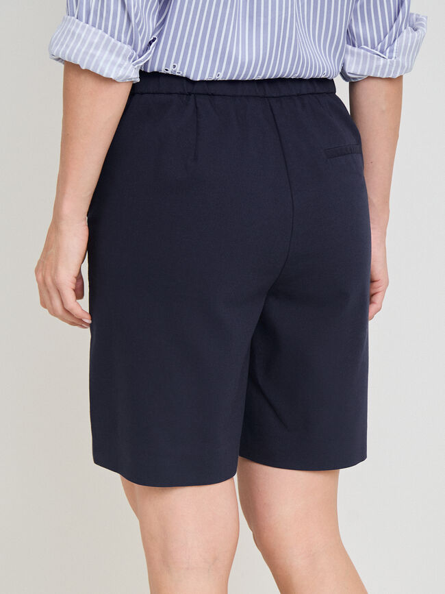 SHORT DETALLE CINTURILLA Azul Marino