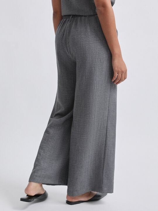 pantalon vestir gris melange image number null
