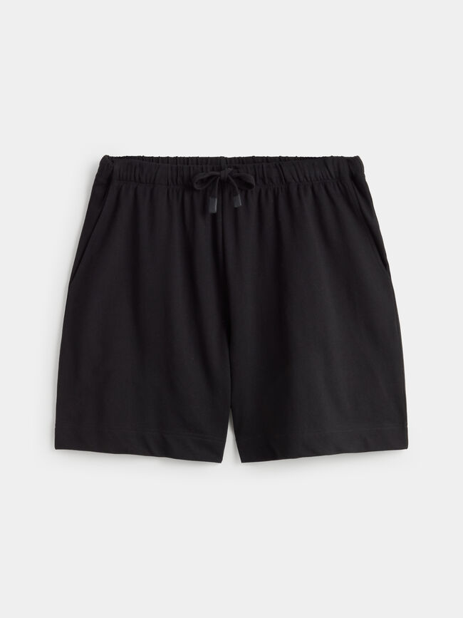 SHORT FELPA Negro