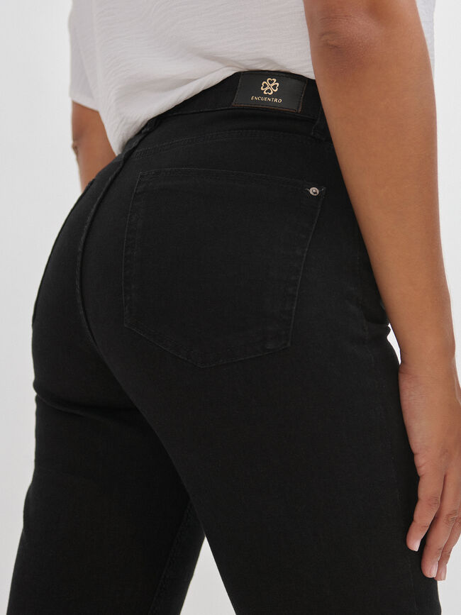 VAQUERO RECTO CAPRI Negro