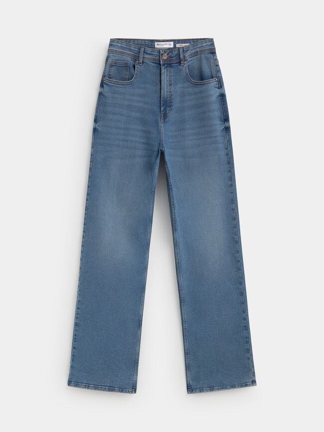 VAQUERO WIDE LEG Mid Blue Wash