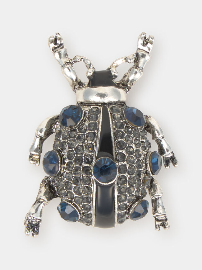 PIN MARIQUITA METAL Negro