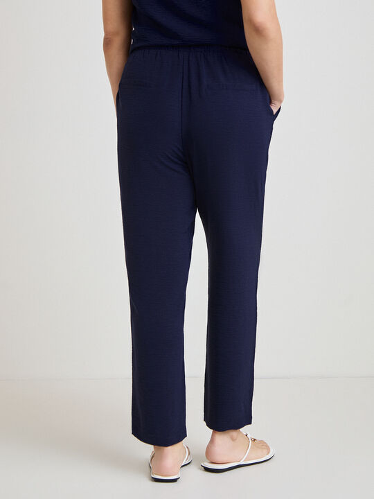 PANTAL&Oacute;N JOGGER Azul Marino image number null