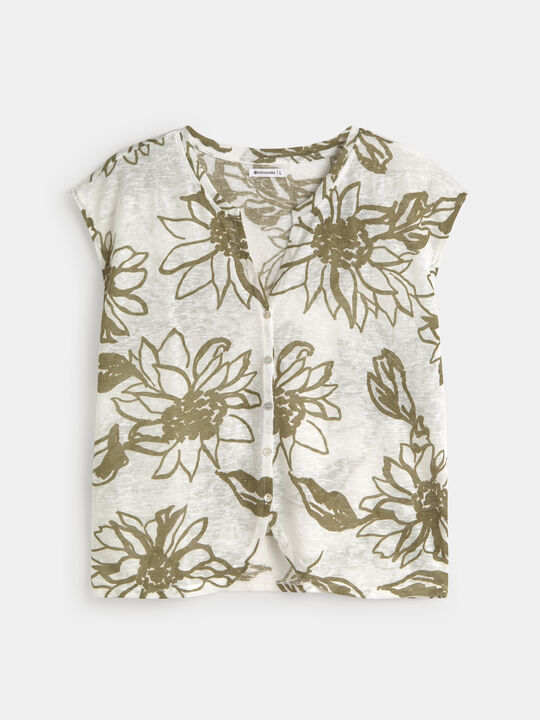 CAMISETA BOTONES Estampado 1 image number null
