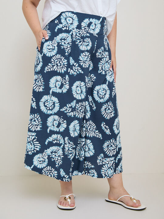 FALDA PANTAL&Oacute;N Azul Marino image number null