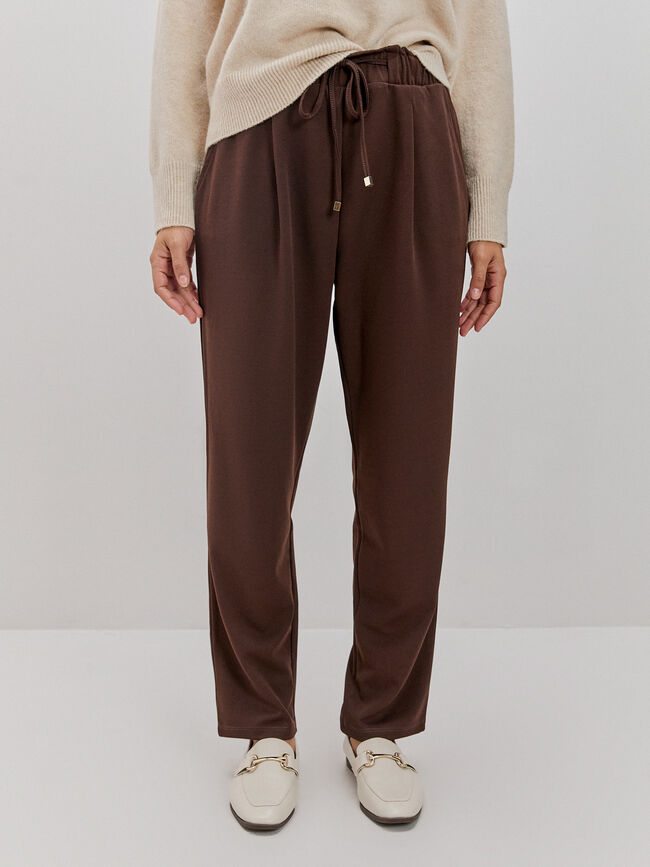PANTALON LAZADA Marron Oscuro