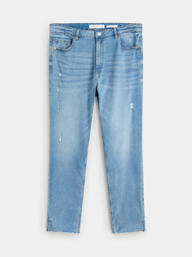 Pitillo capri Mid blue