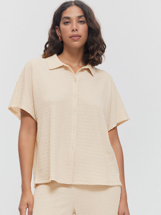 CAMISA BOTONES Crudo image number null