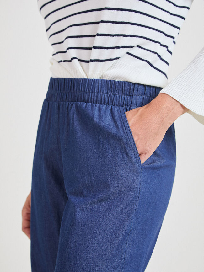 CULOTTE FLUIDO Azul Oscuro