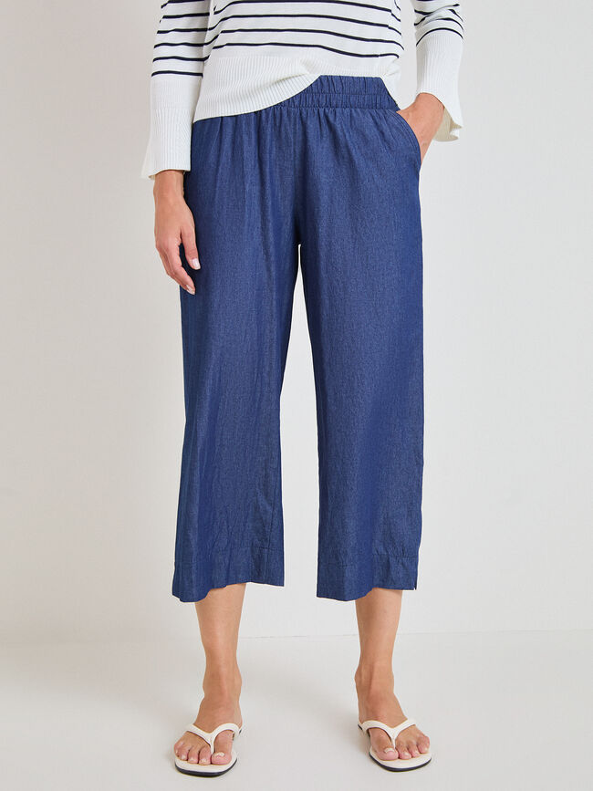CULOTTE FLUIDO Azul Oscuro