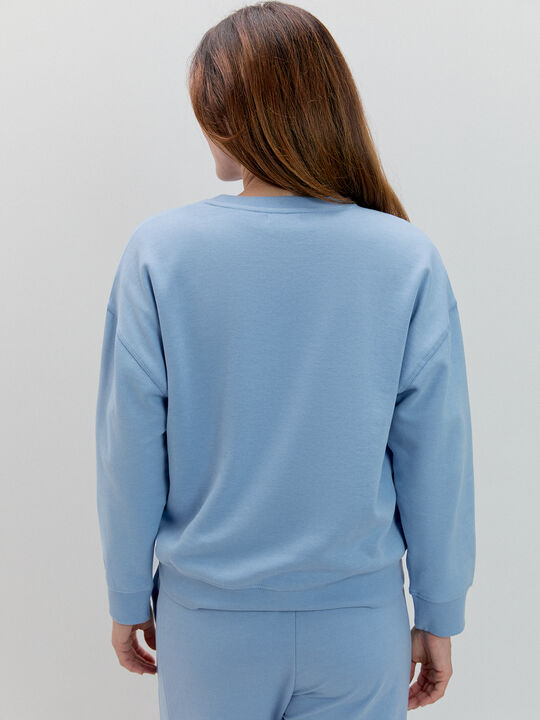 SUDADERA DETALLE Azulon image number null