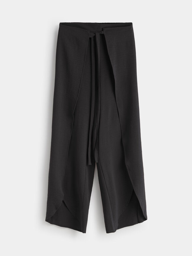 PANTALON PAREO LAZADA Negro