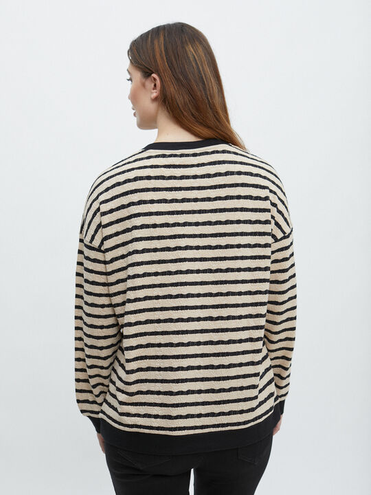 SUDADERA RAYAS TEXTURA Rayas 1 image number null
