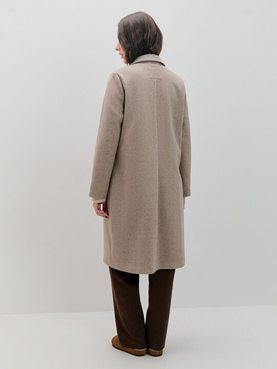 ABRIGO LARGO PAÑO Arena image number null