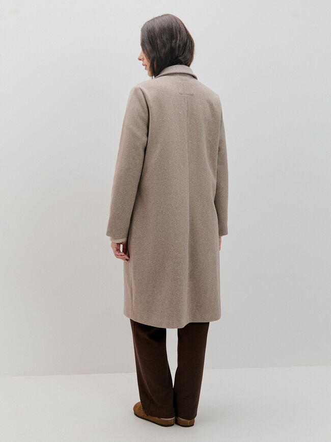 ABRIGO LARGO PAÑO Arena