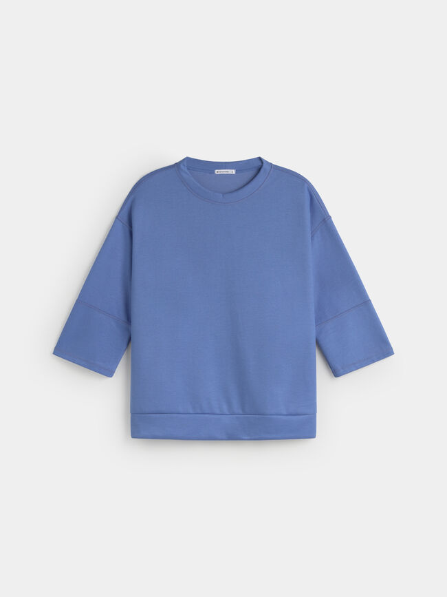 SUDADERA FLUIDA Cobalto