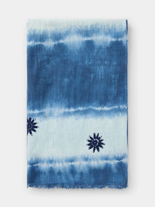 PAÑUELO TIE DYE Azulon image number null