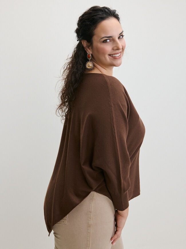 JERSEY PU&Ntilde;O Marron Oscuro