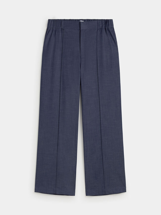 PANTALON INDIGO FLUIDO Dark blue