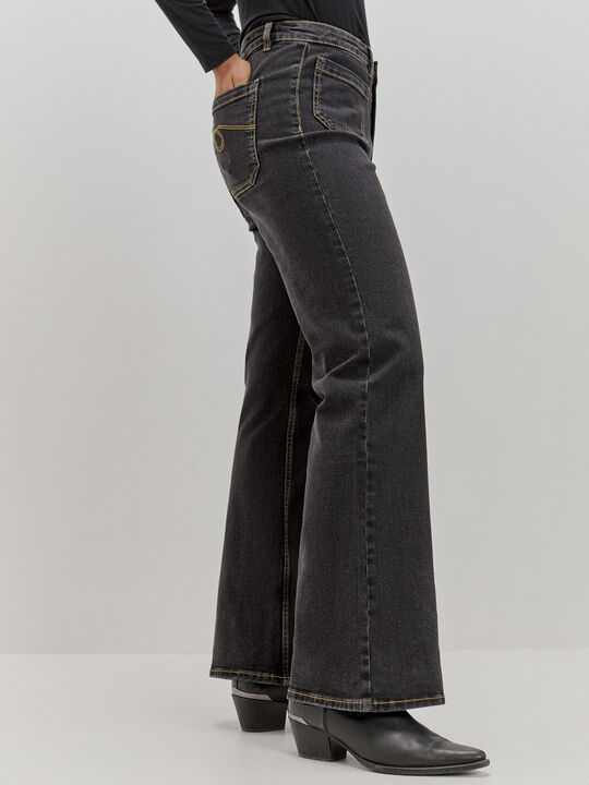 WIDE LEG BOLSILLOS Negro image number null