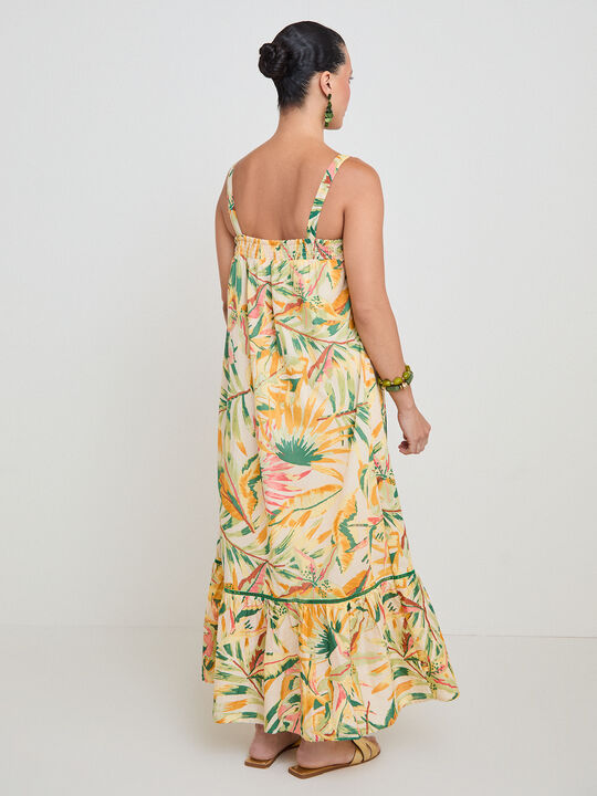 VESTIDO VOLUMEN Crudo image number null