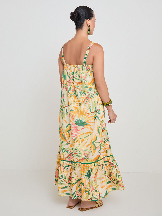 VESTIDO VOLUMEN Crudo